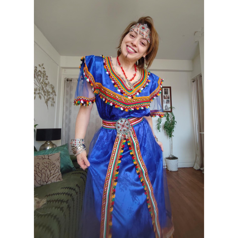 Robe '' TAQVAYLIT'' +Ceinture +Fouta